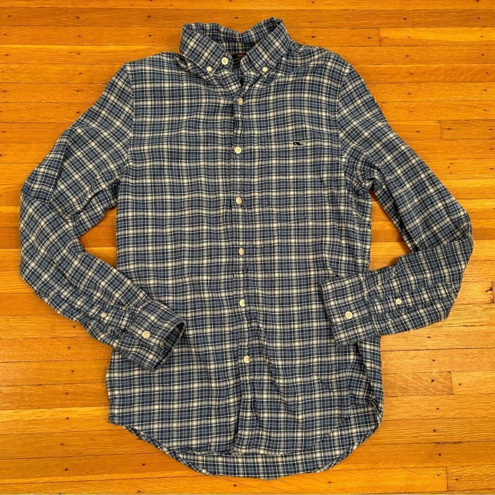 Vineyard Vines by Shep & Ian Slim Fit Tucker Shirt plaid long sleeve button down